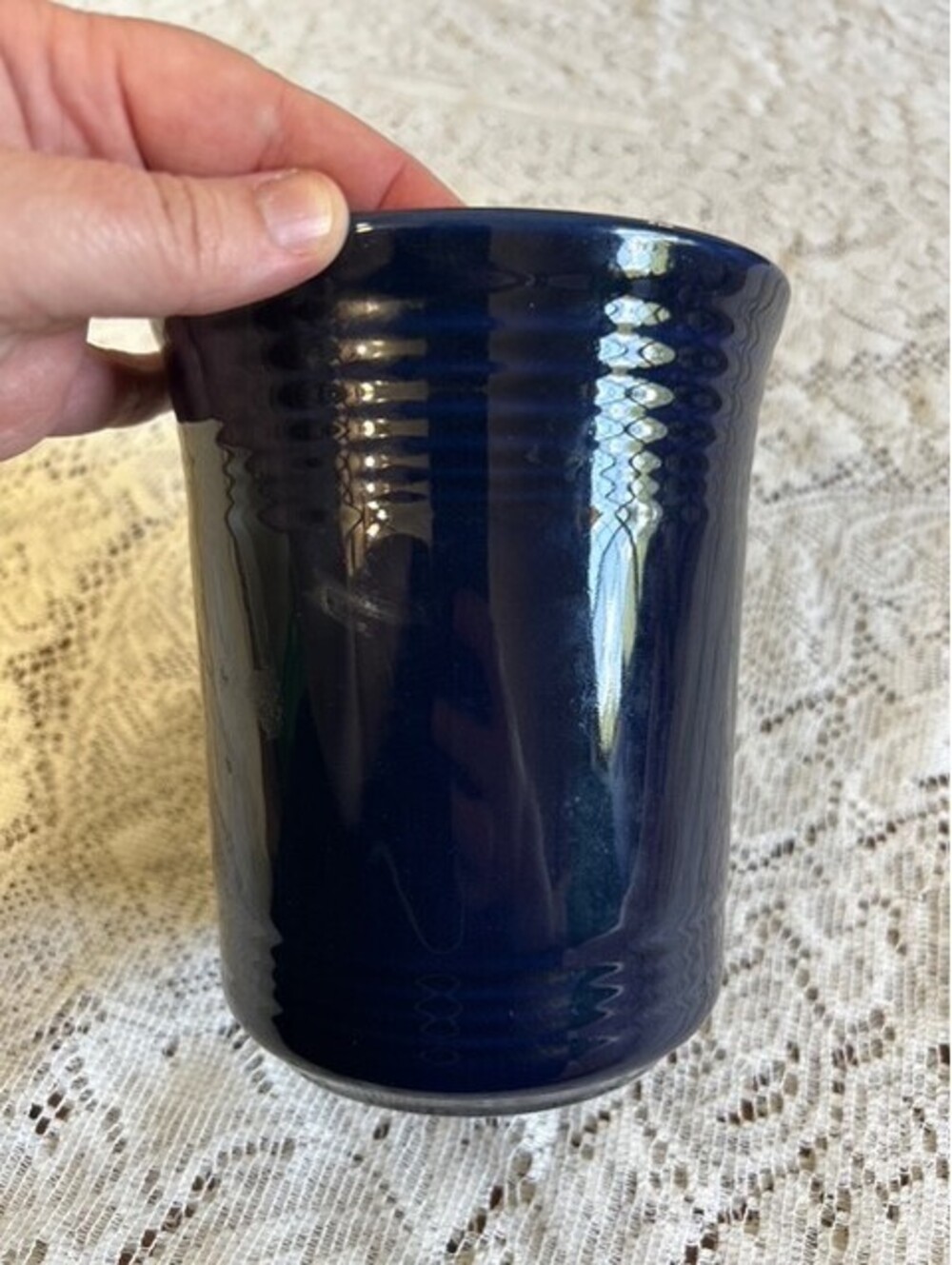 Fiesta Homer Laughlin Cobalt Blue Tumbler Cup